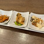 四川 郷土菜 シャンバァロウ - ランチの前菜盛り合わせ 