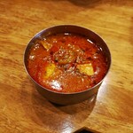 SPICY CURRY 魯珈 - ぷちカレー（限定カレー　ゆく年来る牡蠣）