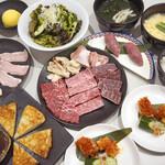 がってんカルビ - 料理写真:茜コース