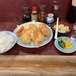 園春 - チキンカツ定食