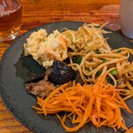 遊猿 - おかず5種類