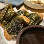 すし酒場 魚あるき - 「とろろ磯辺揚げ（税込￥770）」