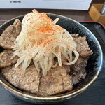 Butaya - ミックスぶた丼　ミニ　一味唐辛子かけ