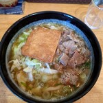 Menkyo Kaiden - 肉うどん+キツネ♪