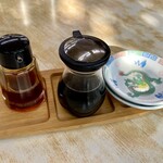 拉麺男 - ギョーザの調味料