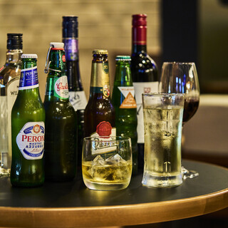 We offer international alcoholic beverages!