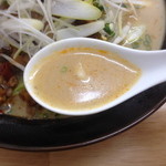 てるのちゃんぽん亭 - 13年12月。スープ。