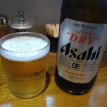 中華そばや 和凡 - ビール