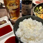 焼肉竜馬 - ごはん（大）