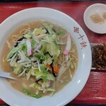 長崎ちゃんぽん十鉄 - 十鉄ちゃんぽん・ニンニク抜き。麺増量。