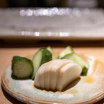 鳥さみ - 2023.12 胡瓜と蕪の糠漬け