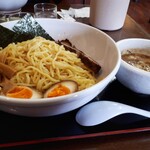 円家 - つけ麺(大盛り)
