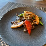 花梨 - ハラミのオイスターソース炒め