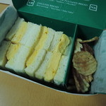 セントル ザ・ベーカリー - オムレツサンド（８４０円）