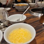 焼肉みつ星 - 玉子スープ
