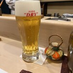 うを徳 - 生ビール
