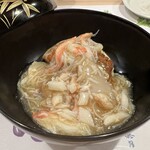 うを徳 - 蟹と海老芋のお椀〜夫婦Ver.