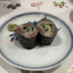 うを徳 - 釧路産酢〆鰯のガリ巻