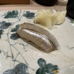 うを徳 - 気仙沼産閂(さより)のにぎり