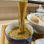 煮干しつけ麺 宮元 - 特製極濃煮干しつけ麺 1450円、中盛(250g) ＋100円