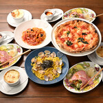 Tre Piatti (course for 3 people)