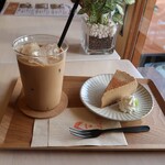 カフェ モクシャチャイ - ケーキセット　1,100円