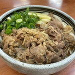 麺処 綿谷 - ぶっかけ肉うどん540円