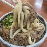 麺処 綿谷 - ぶっかけ肉うどん540円