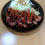 松屋 - ポークステーキ  （ からし抜き ）