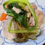 喜多八  - 野菜と鶏肉の蒸し物