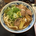 丸亀製麺 - 鴨ねぎうどん(大) 960円