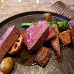 MONK - エゾ鹿ランプ肉のロースト