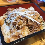 しまかぜ食堂 - 松阪牛しぐれ ひつまぶし風