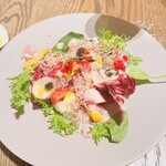 TOKYO Whisky Library - 鮮魚のカルパッチョ