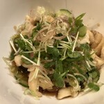 ヤキトリ まだらや - 鶏皮ポン酢