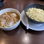 麺匠 大黒 - みそつけ麺 中盛り 極太麺 1,000円♪