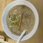 らーめん大和 - 背脂醤油ﾗｰﾒﾝ + 味玉