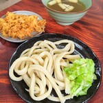 Teuchi udon musashi - つけうどん野菜天ぷら