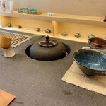 いっせん - カウンター風景②