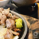 ドライブイン かかし - この柚子胡椒もポイント高いです