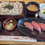 和食レストランとんでん - 料理写真:本まぐろと幌加内新そば