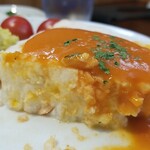 キッチン ブルー グローブ - 残りのテリーヌ、分厚くてソースも美味い