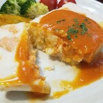 キッチン ブルー グローブ - テリーヌの断面