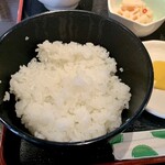 クローバー - ■ ご飯
            少なめだったので後から追加してくれた⭐︎