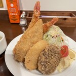 七條 - 【2023/12】ミックスフライ＋ミニメンチカツ