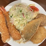 七條 - 【2023/12】フライをお皿に展開