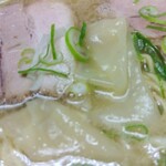 白龍ラーメン - ワンタン