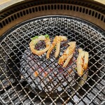 Teppanyaki To Yakiniku No Mise Nori - イカ焼