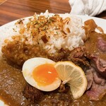 俺の牛タンカレー食ってみな。 - 