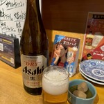 Shuumai Kakeru - 瓶ビール　アサヒスーパードライ